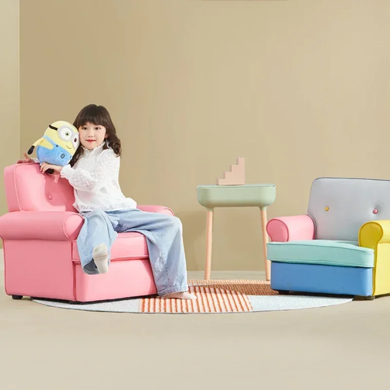 Inflatable Armchair Children's Sofa Kids Child Bed Chair Mini Sofas Couch Little Chairs Children Puffs Infantiles Furniture