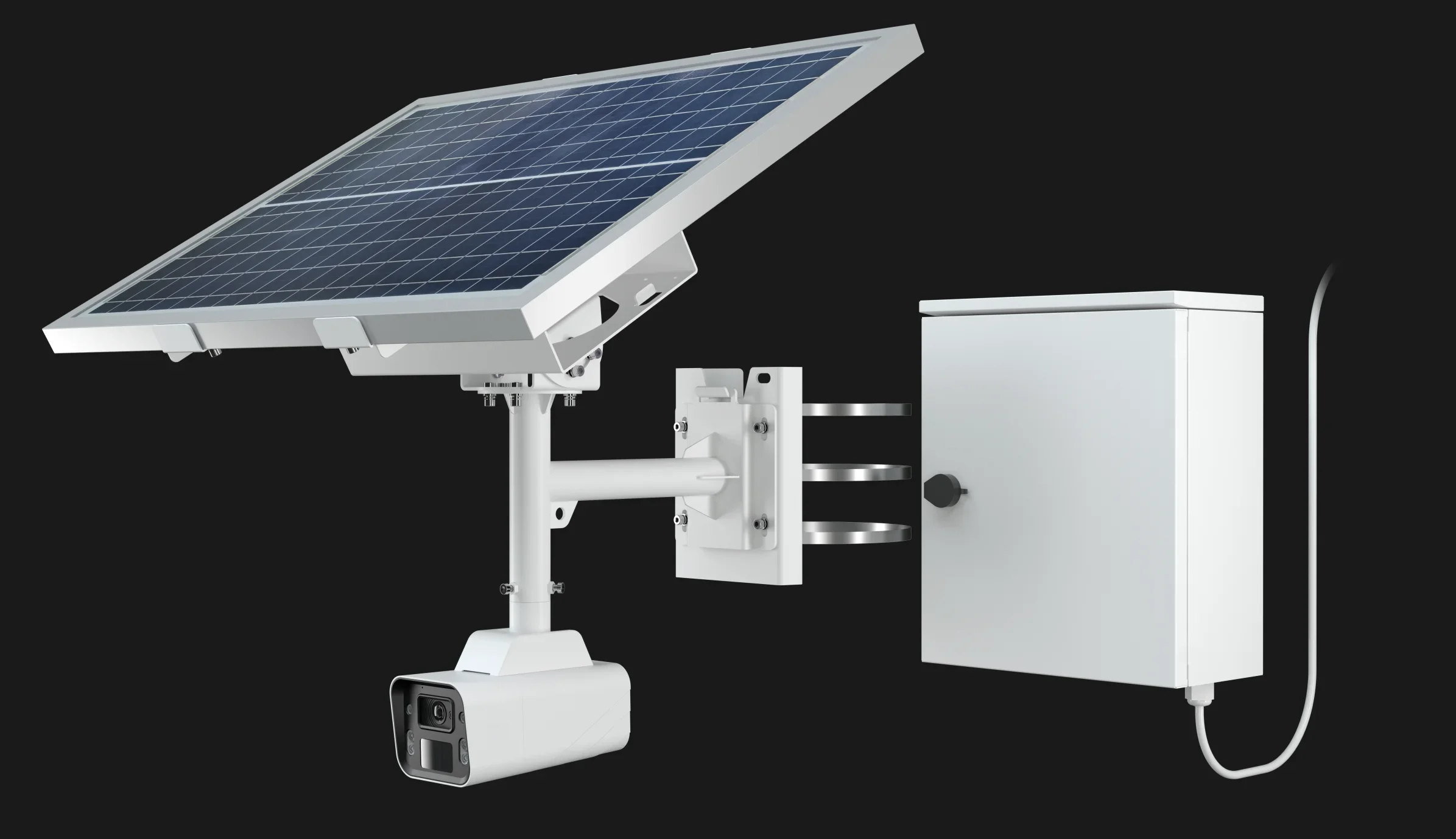 YYHC 4MP Full Color 24/7  Solar-Powered 4G SIM Card Network IP Camera, Powered by sunlight, Solar-powered Security Camera