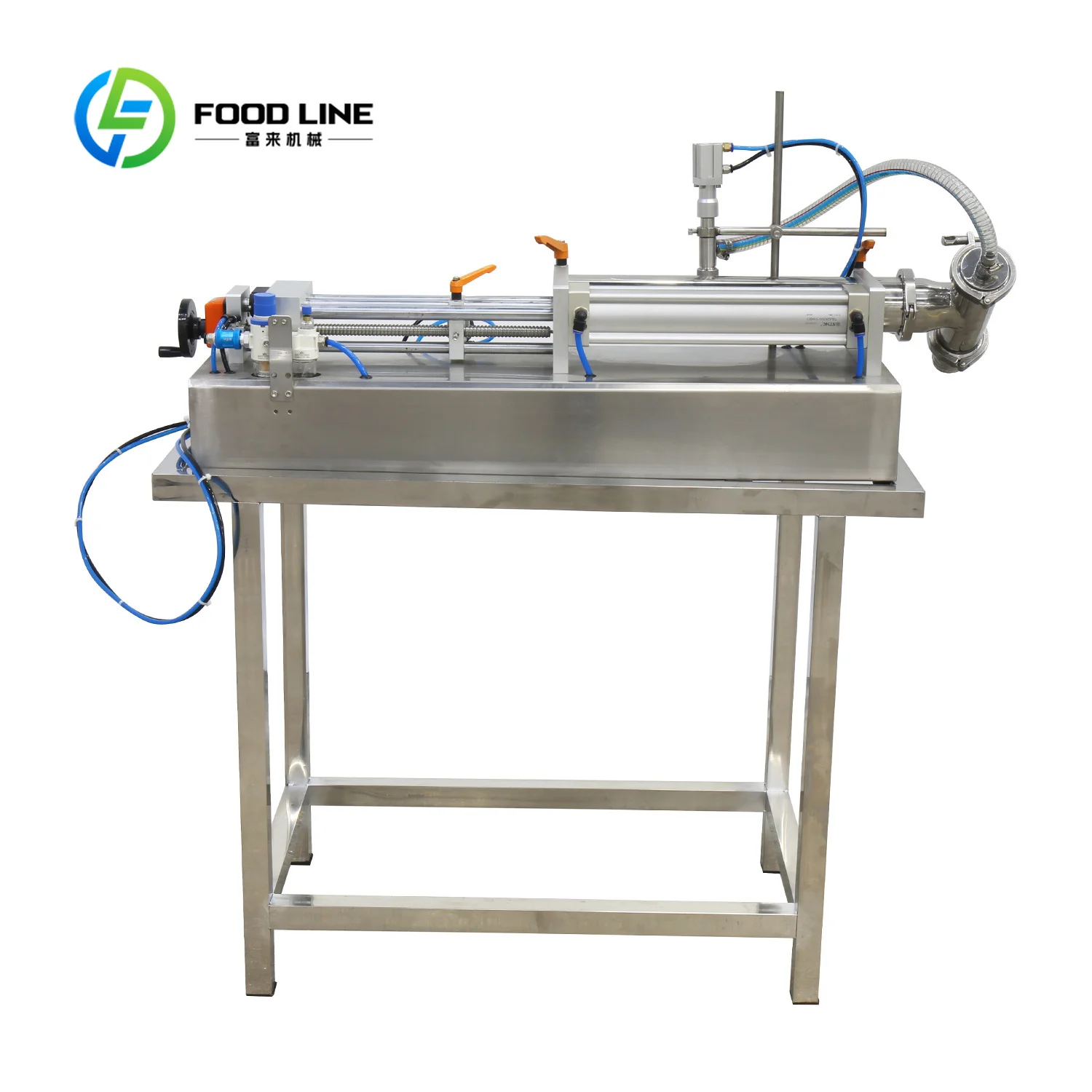 Semi-automatic bottled water 100ml 200ml filling machine