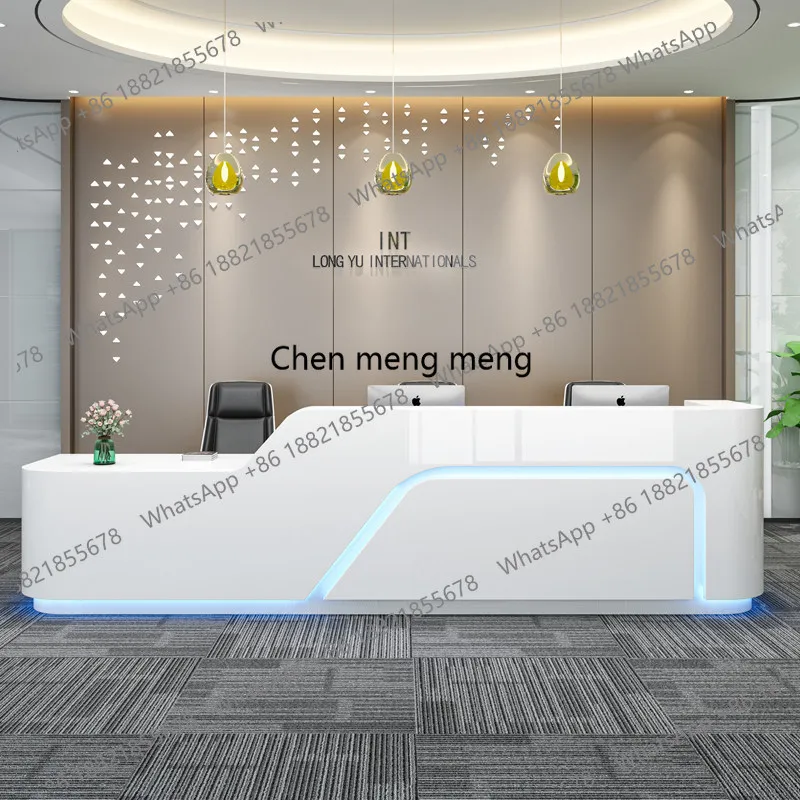 

RR Minimalist Design Reception Desks Company Welcome Simple Executive Reception Desks Industrial Unique Escritorio Trendy Furnit