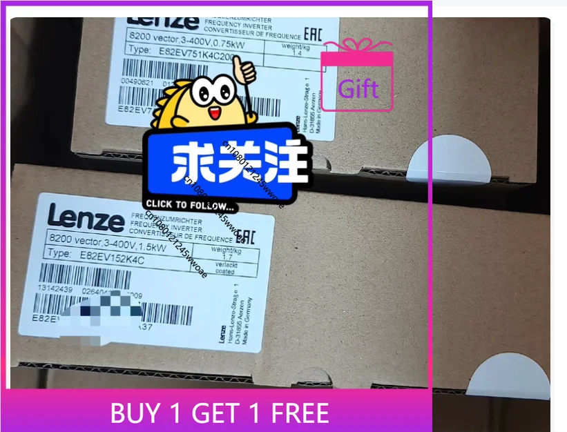 2025 Lenz Inverter E82EV552K4C/E82EV552-4C New 1 unit in stock
