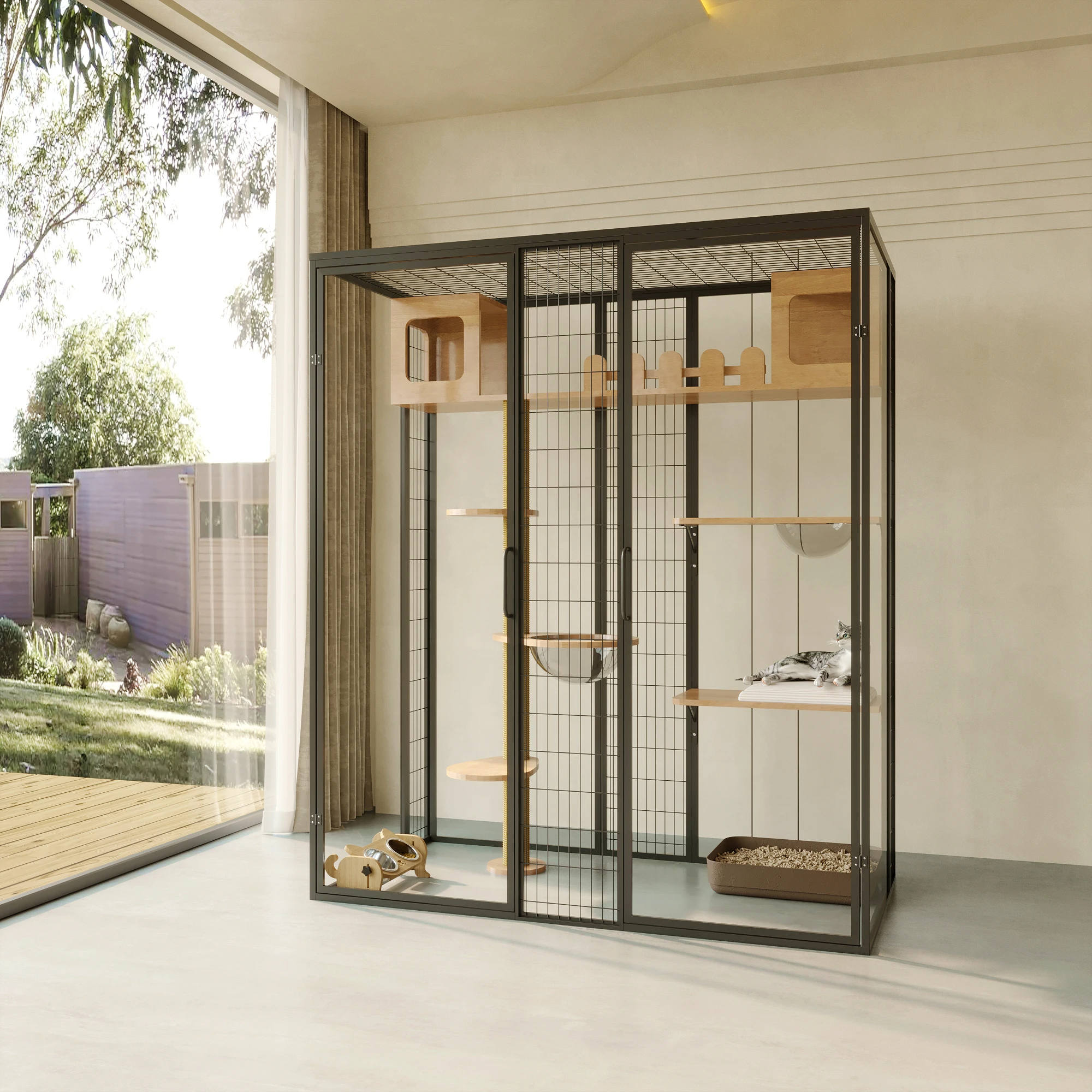 Cat House Sustainable Cat Vill - đánh giá và giá Sustainable Living House