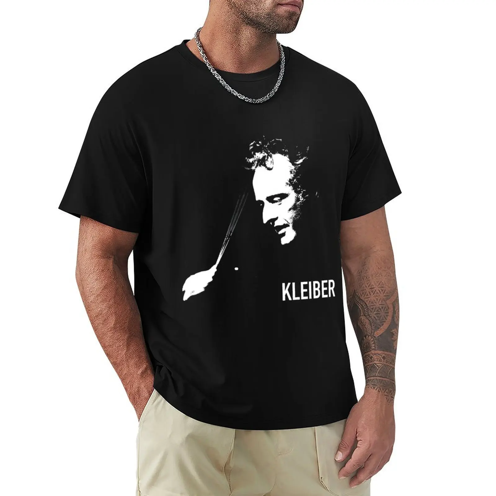 Conductor Kleiber Classic T-Shirt Cool Feeling Summer Tee Shirt