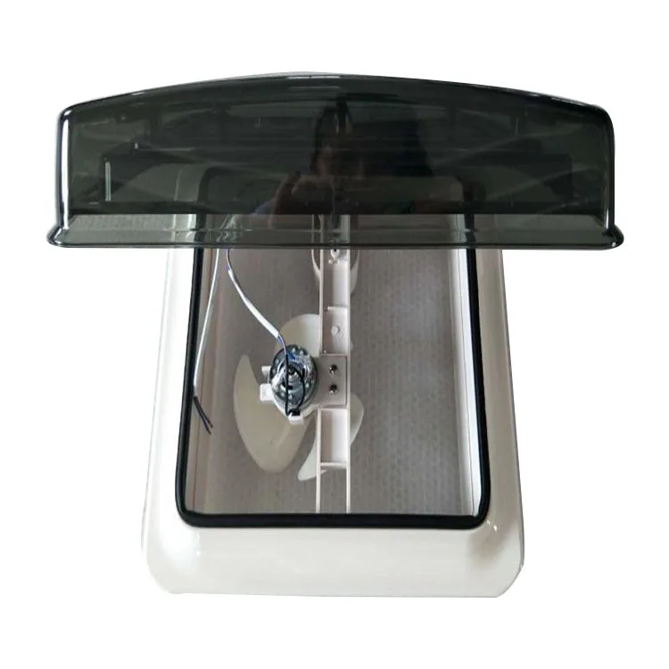 

TONGFA RVMATE Vent RV Roof Vent, RV Vent Fan, Smoke Dome RV Vent Cover - Black and White Double 11 Preferential