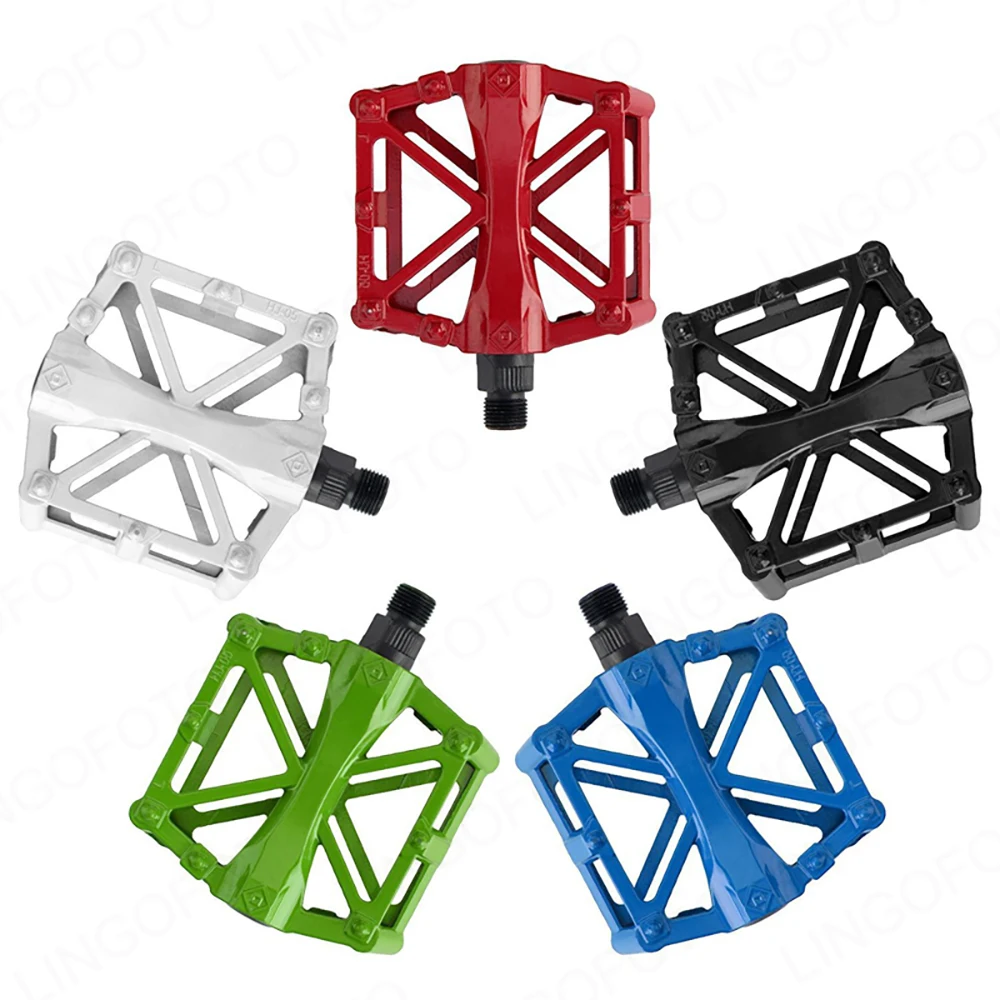 MTB Bicycle Pedal Anti-Slip Bearing Ultra Light High Strength Pedals Wide Platform Pedals Mountain Bike Part Accessories