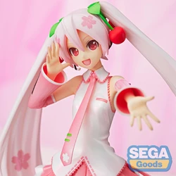 Original Sega Hatsune Miku Series Sakura Miku (Ver. 3) Spm Figure 22Cm Collectible Model Toy Genuine In Stock Holiday Gift