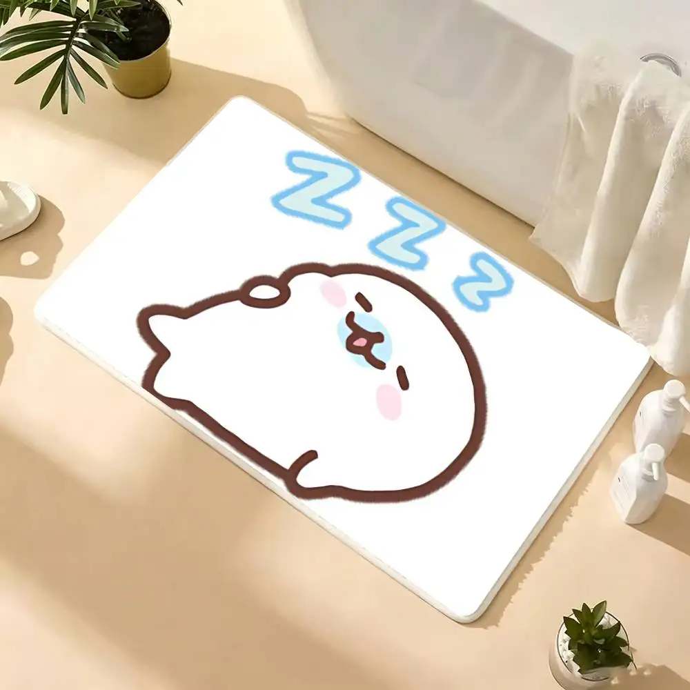 CUTE M-Mamegoma Floor Mat Rugs Soft Bedroom Floor Anti-skid Household Carpets