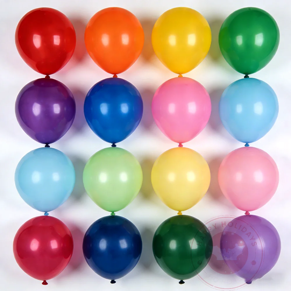 

60pcs 12inch 2.8g/pc Colorful Balloons Inflatable Helium Balloon Birthday Wedding Decoration Theme Party Scene Decor Supplies