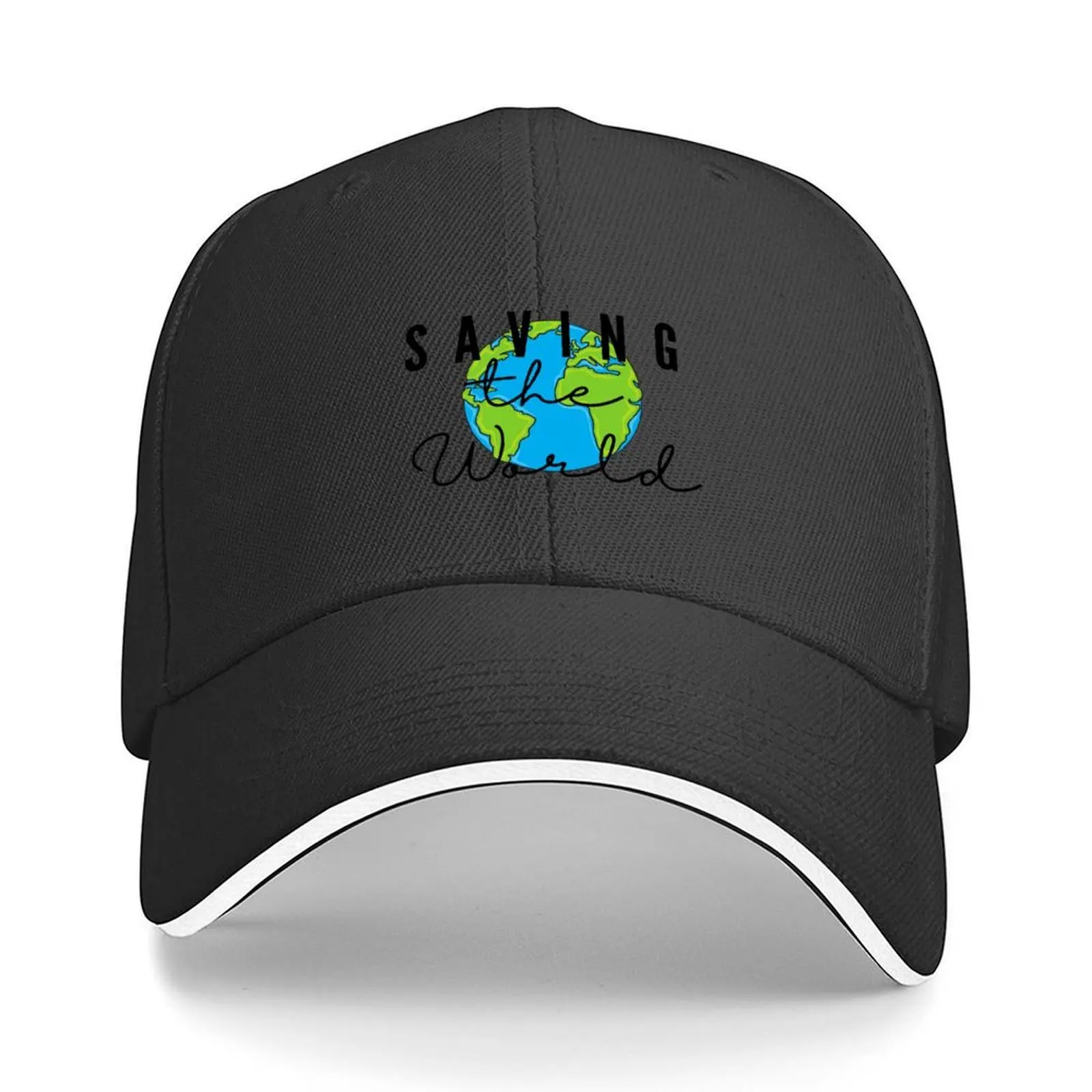 

Saving the World Baseball Cap Luxury Man Hat summer hat Fashion Beach Male hat Men Women's