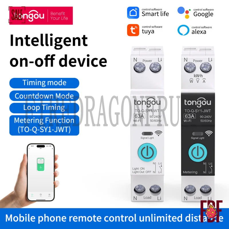 

SmartWiFiSwitch App RemoteControl VoiceControlTimer 16A Wireless SmartSwitch HomeLighting and Appliances