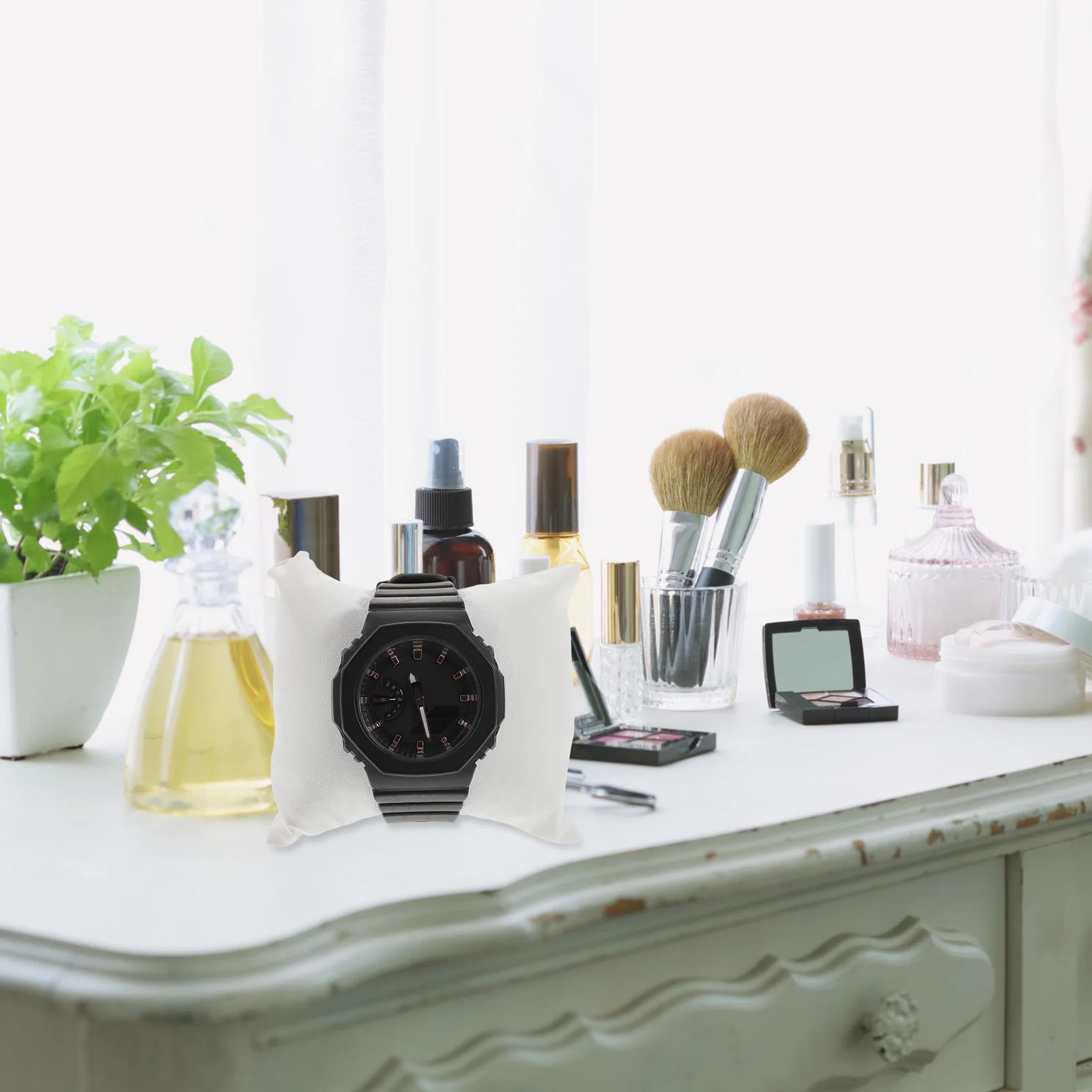 

10 шт., мини-подушка для демонстрации ювелирных изделий, высококачественный материал, предотвращает появление царапин, браслет, держатель для часов, устойчивая подставка, украшение для дома