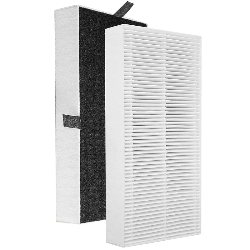 แผ่นกรอง HEPA แท้2ชิ้นสำหรับ Honeywell U HRF201B กรองเครื่องกรองอากาศ HHT270