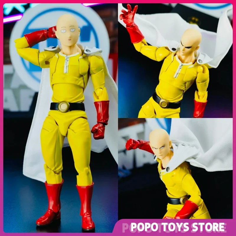 

One Punch Man Saitama Special Edition Multiple Accessories Articulated Figure Anime Handmade Model Toy Collection Festival Gift