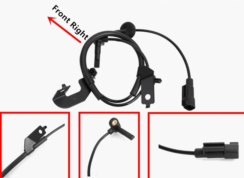 

Датчик скорости правого колеса переднего моста для Lancia Flavia Fiat Freemont 4x4 2,0 2,4 3,6 Jtd 5085822ab 5085822ac 5085822ad