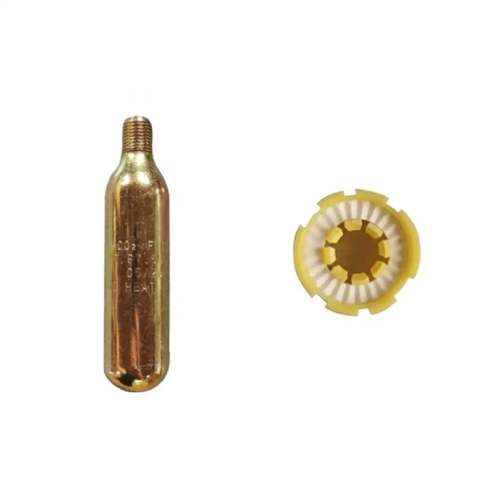 Emergency Refill Accessory CO2 Cylinder And Water Dissolving Unit For Inflatable Life Vest And Marine Rescue Airbag