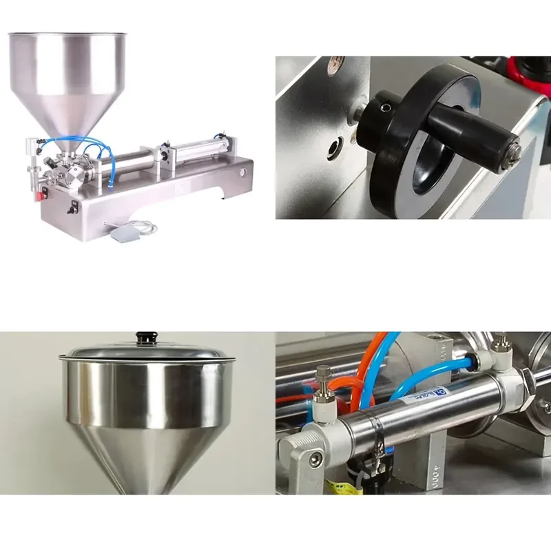 

Customized Single Nozzle Semi Automatic Paste Filler for Honey Cream Drink Chili Sauce Beer Filling Machine