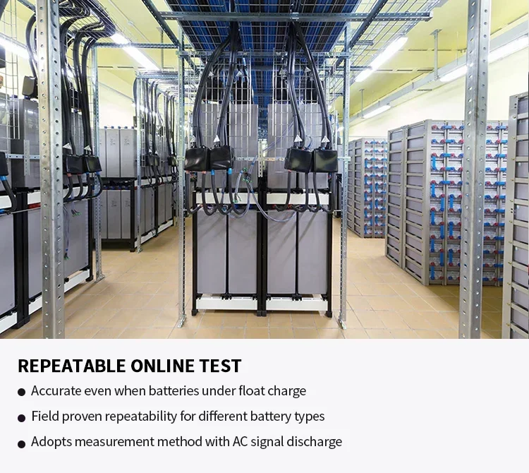 Quick batterie test of battery condition impedance test