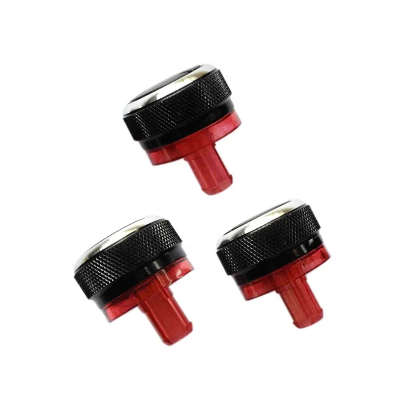 

3pcs Car Air Conditioner AC Fan Control Switch Knob Heater Button Replacement for Peugeot 206/206+/207