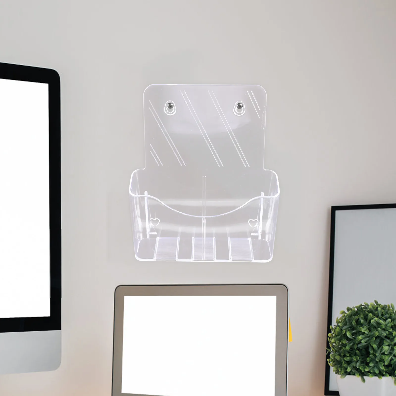 

Прозрачная подставка для брошюр, гибкий держатель для папок, офисный органайзер для файлов формата А4, коробка для хранения документов