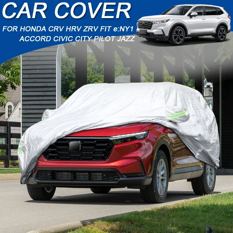 

Single Layer Car Cover For HONDA ACCORD CITY CIVIC Hatchback Sedan CRV N:NY1 FIT JAZZ HRV VEZEL ODYSSEY PASSPORT PILOT ZRV HRV