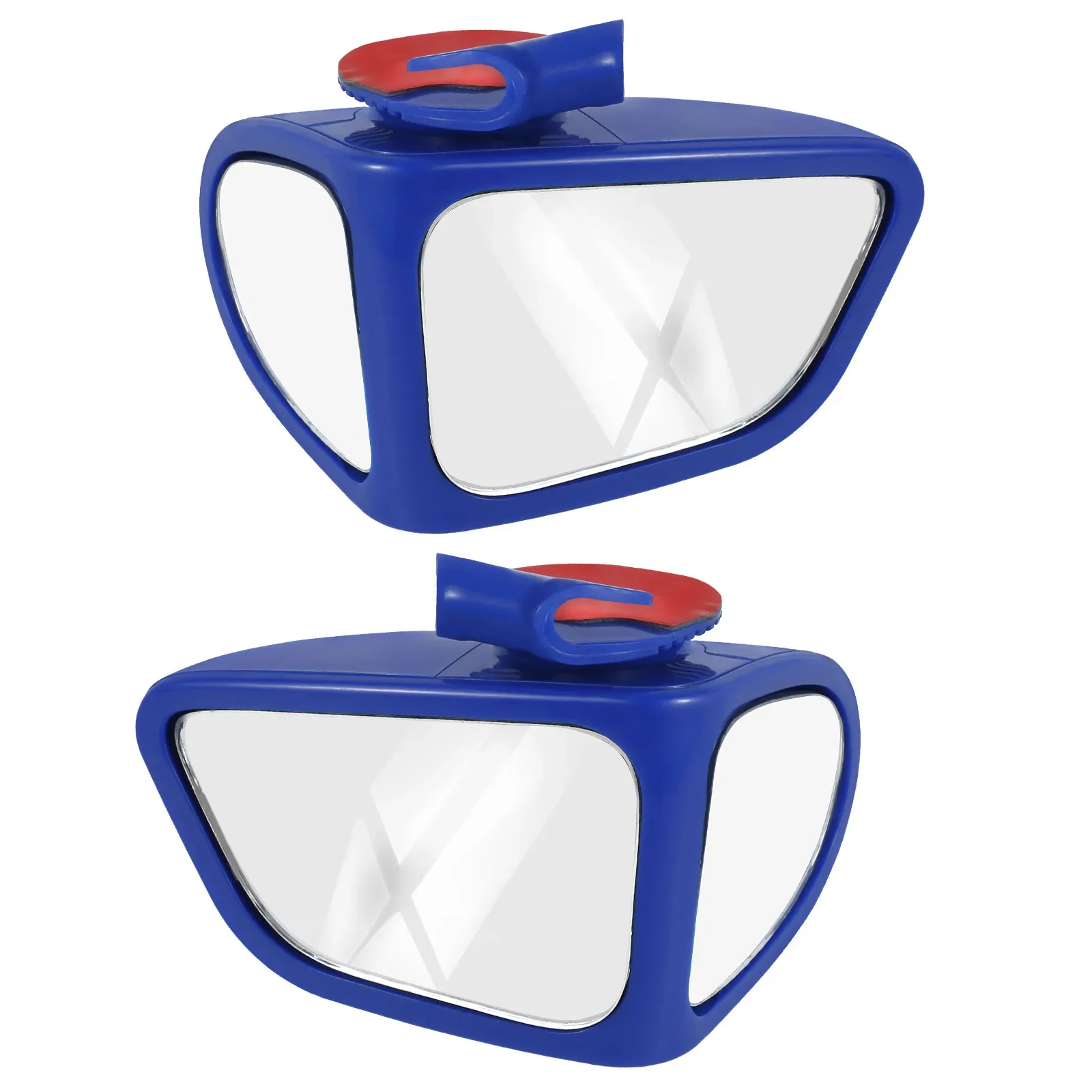 

2Pc Car Styling Blind Spot Mirror 360° Adjustable Wideangle Blind Spot Reflective Reversing Car Rearview Mirror Auxiliary Mirror