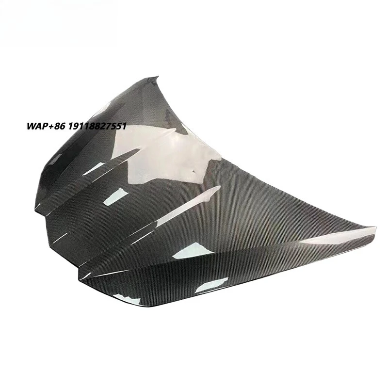 High Quality Carbon fiber ST model hood hood engine hood exterior trim suitable for For Corvette C8