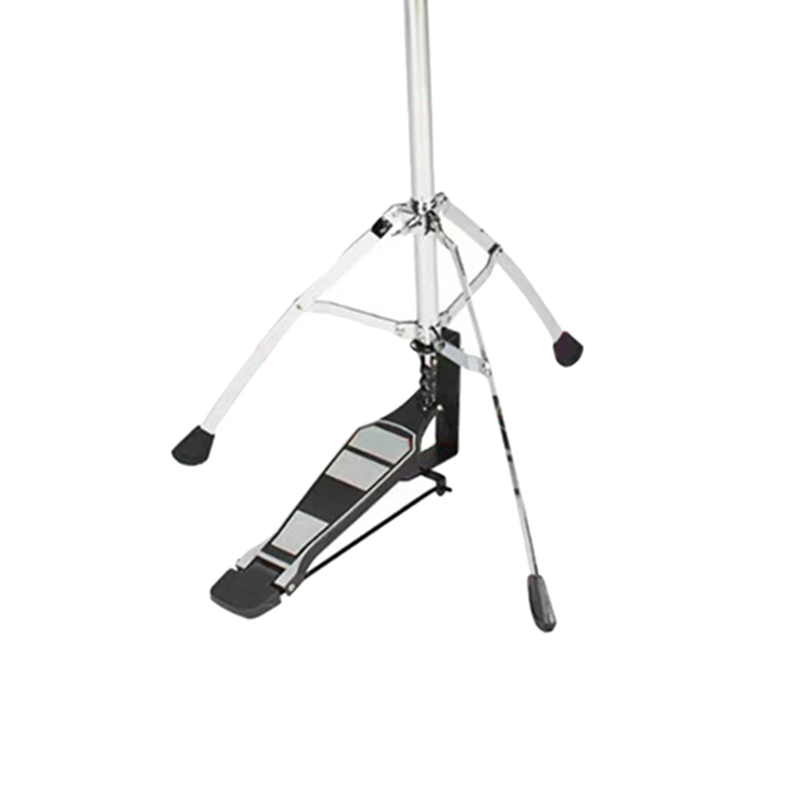 Crash Cymbal Stand Long Footboard Adjustable Cymbal Arm Drum Cymbal Pedal Hi Hat Tripod Foldable Triangle Bracket For Drum Stand