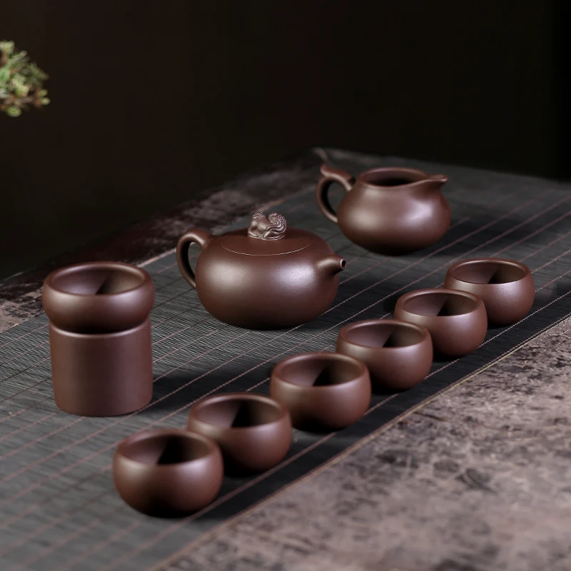 |Initiates a pot of tea sweet summer new recommended all hand purple clay xi shi 220 ml single pot of kung fu tea set