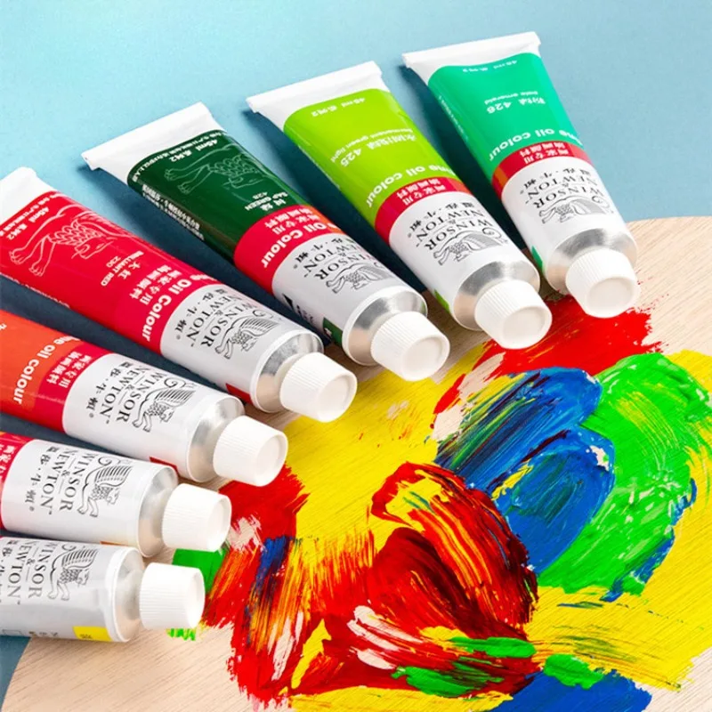 170ml Large-capacity Single Aluminum Tube Oil Paint for Art Painting Creation High-quality Colorful and Delicate Safe Pigment