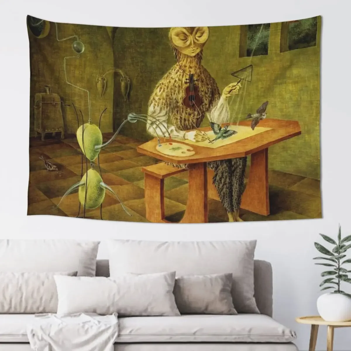 

Creation of Birds Tapestry Wall Hanging Decoration Wall Outdoor Decoration Tapestry