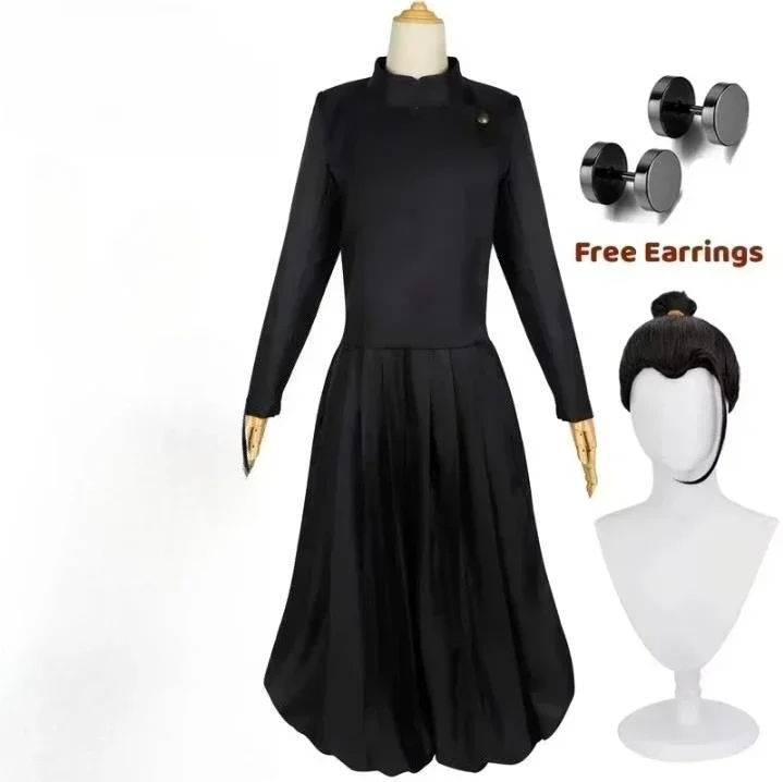 Anime Cosplay adulto hombres camisa pantalones peluca escuela secundaria uniforme de Halloween conjunto completo