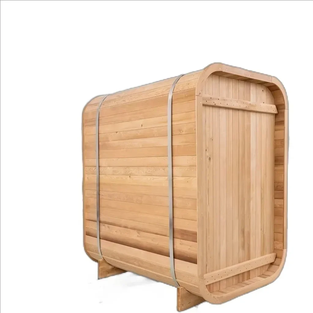 Portable Traditional Sauna For 1-2 People Outdoor Sauna Dry And Wet Steam Sauna Garden Hot Sale