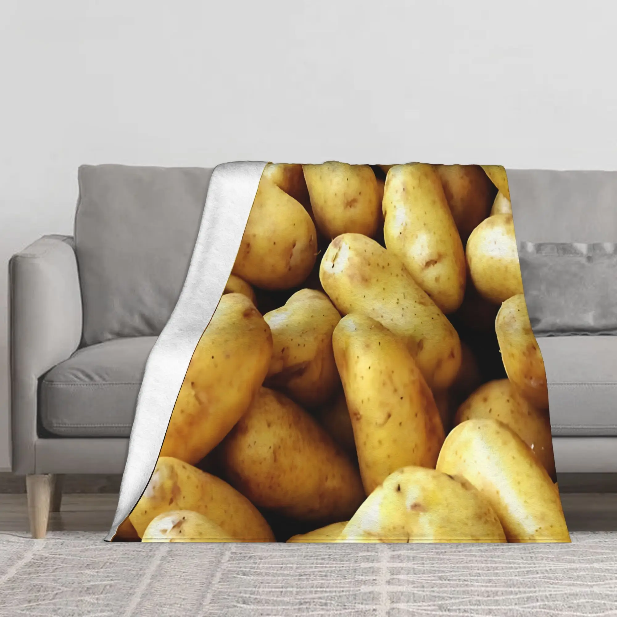 1PC Couch Potato Blanket Throw Blanket Novelty Warm Blanket All Season Gift