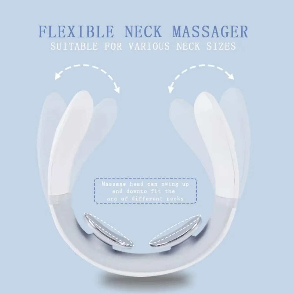 Portable Neck and Shoulder Relaxer Multi-level Adjustable Neck Massager Special Tool Household Deep Neck and Shoulder Massage
