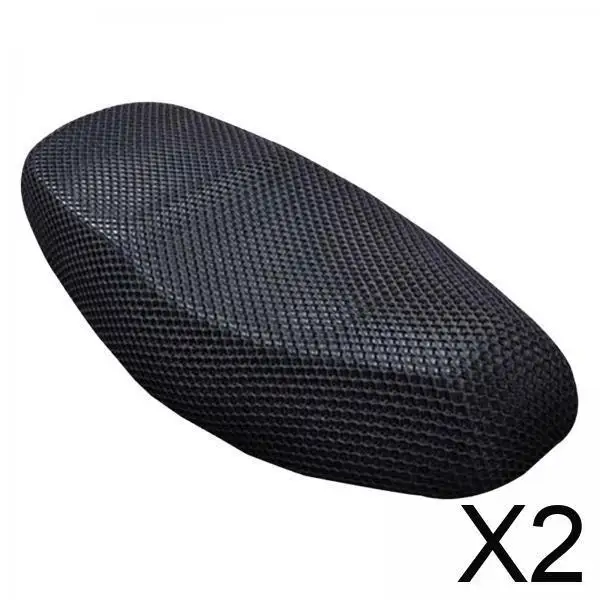 

Чехол на сиденье мотоцикла, универсальный 3D сотовый сетчатый противоскользящий коврик, быстросохнущий для скутера или мопеда