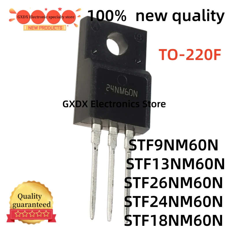 10-20 Uds. 100% Nuevos STF9NM60N 9NM60N STF13NM60N STF24NM60N 24NM60N STF18NM60N 13NM60N STF26NM60N 26NM60N 18NM60N TO-220F
