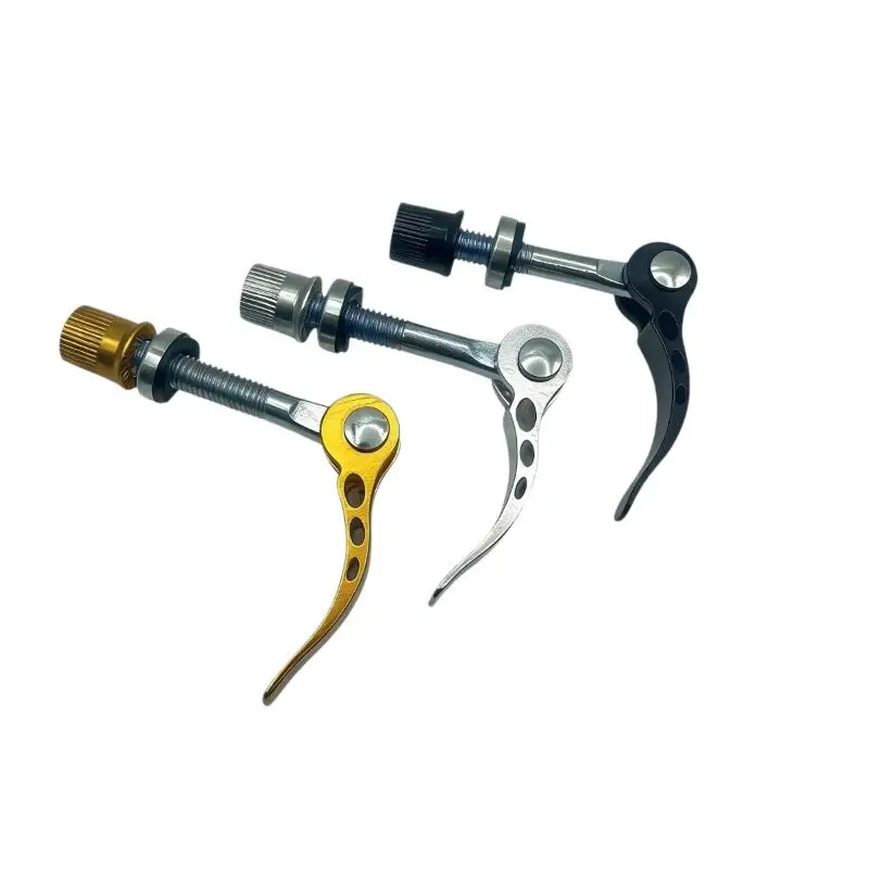 Bike Quick Release Seat Post Clamp Aluminum Alloy 31.8mm High Strength Secure Easy Install for Cycling  Road Bike