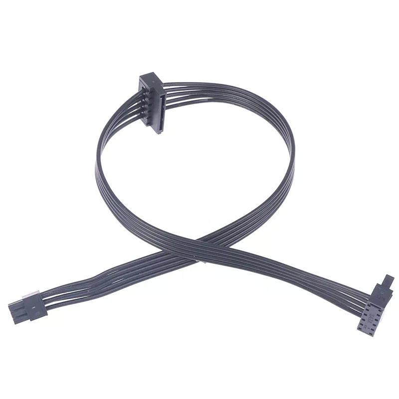 Mini 6 Pin to 2 SATA Hard Drive Cable SSD Power Supply Cable Optical Drive Power Cord for  Motherboard Interface