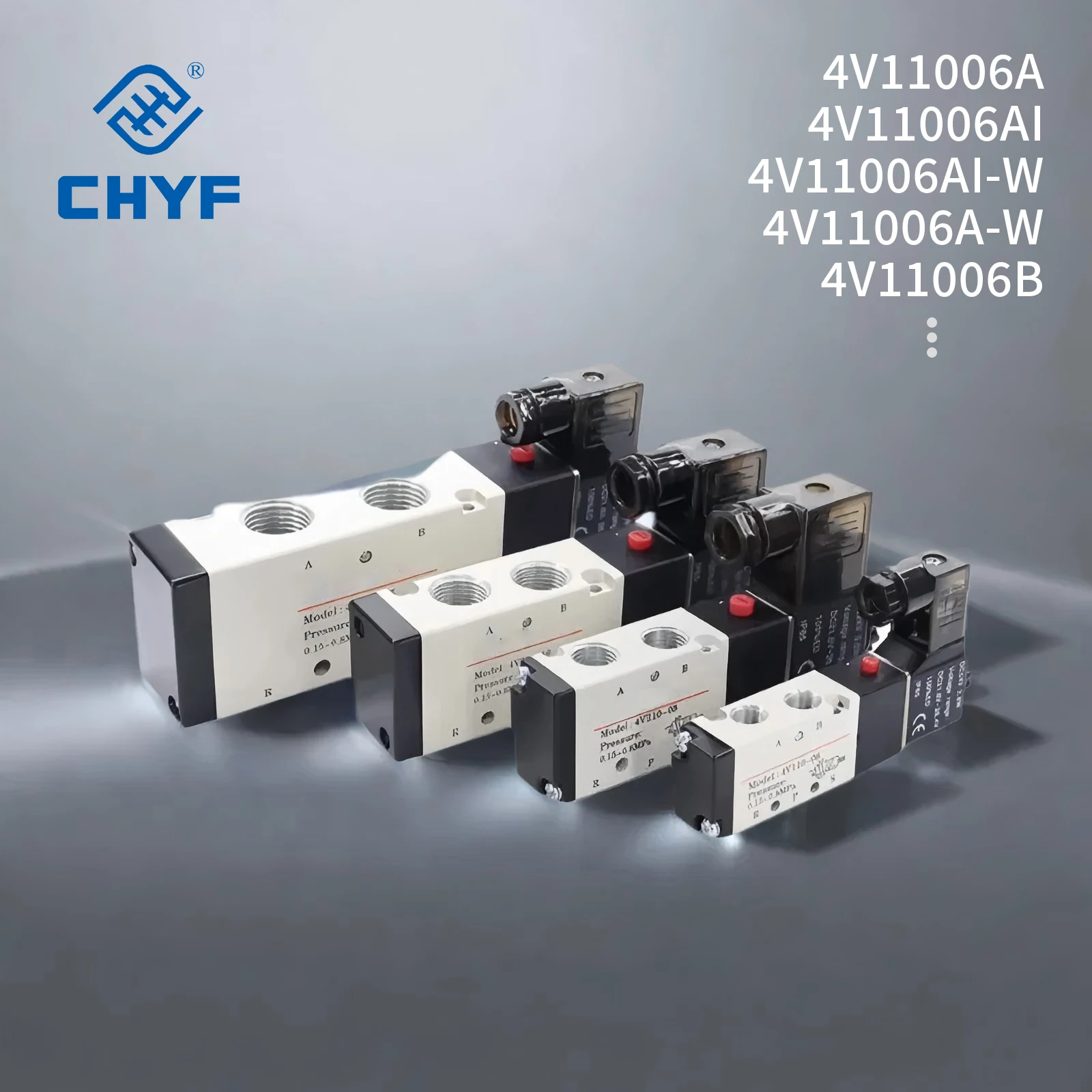 Airtac  4V Series 5/2way  5/3 way Double-Control Integrated Solenoid Valve