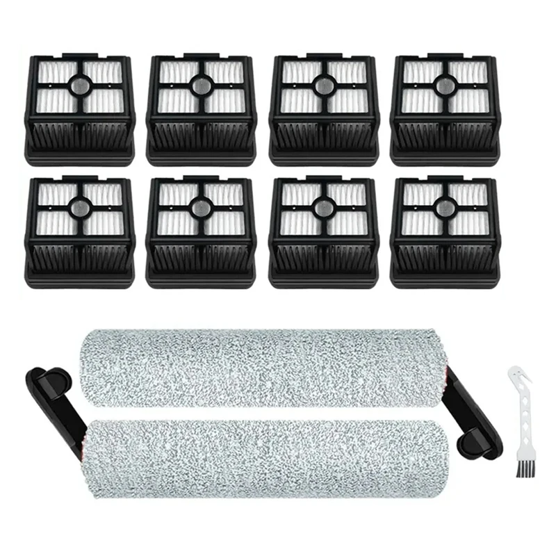 For Dreame H12 Pro / H12 Plus Wet Dry Vacuum Cleaner Soft Roller Brush Hepa Filter Accessories Replacement Spare Parts