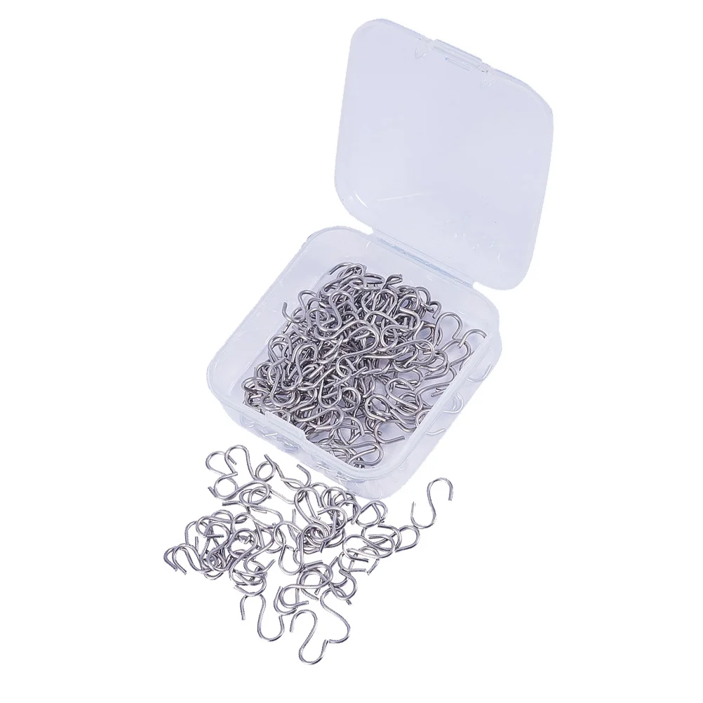 

150Pcs Stainless Steel Hook Buckle DIY Jewelry Making Accessory for Bracelet Necklace Handcraft DIY Bracelet Buckle