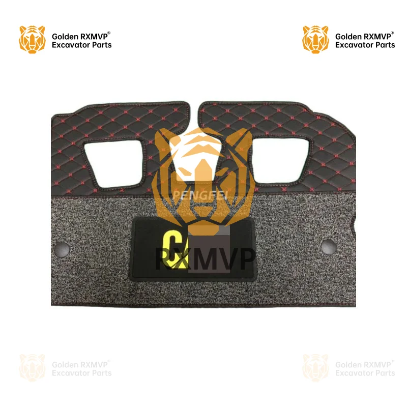 For Caterpillar Cat 305.5 306 307e/d/e2 307.5 Cab Floor Adhesive Double-layer Foot Mat Excavator Accessories