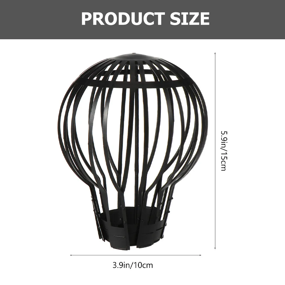 8Pcs Gutter Guard Anti-Block Roof Filter Caps Leaf Strainer Roof Drainage Cover Downspout Guard Protector Gutter Strainer