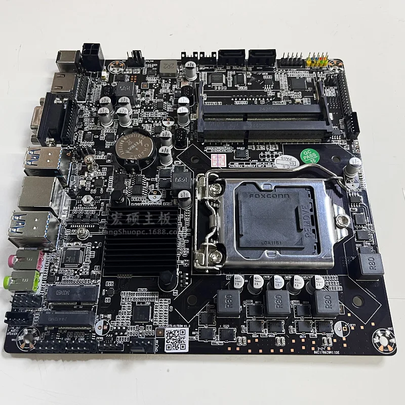 Brand New H110 Industrial Control Motherboard 6/7/8/9 Generation 1151 Socket DDR3 All-in-One Computer ITX Mini Host Motherboard