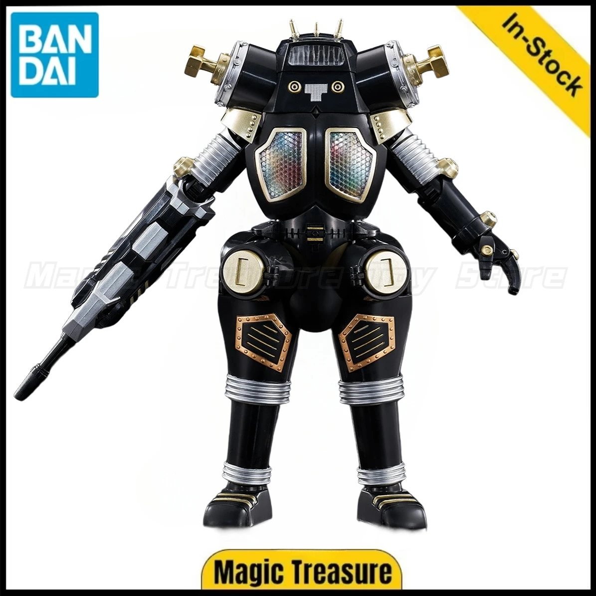 【Em estoque】BANDAI SPIRITS Original Soul of Chogokin GX-37B Ultra Galaxy Mega Monster Battle King Joe Black RE:BORN Action Figure