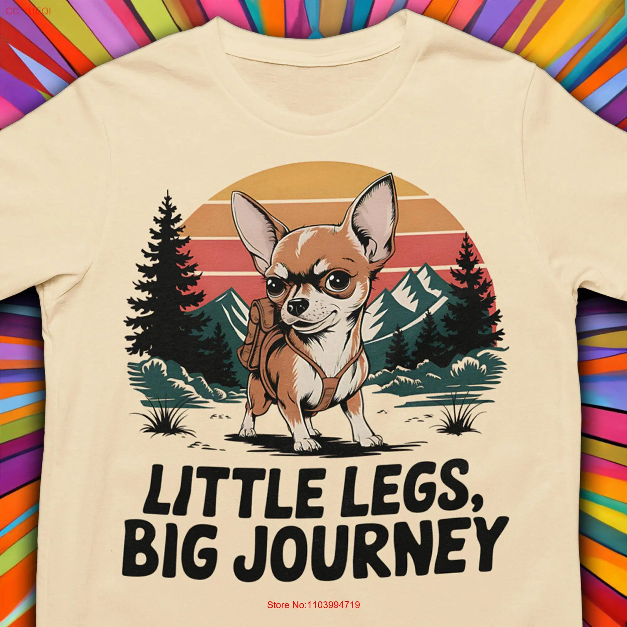 

Футболка чихуахуа с милой забавной шуткой и цитатой BesT с длинными или короткими рукавами