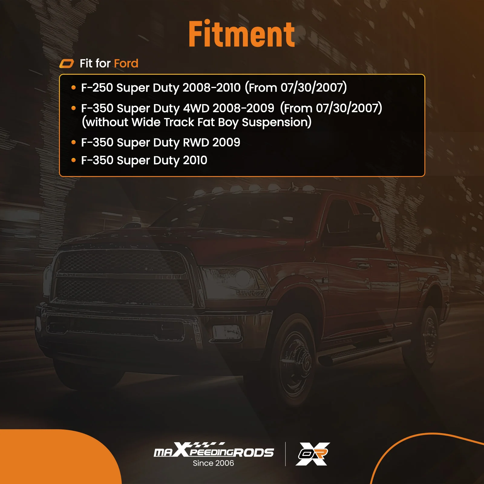 

Power Steering Gearbox Gear Box For Ford F-250 F-350 Super Duty 2008-10 97-7631