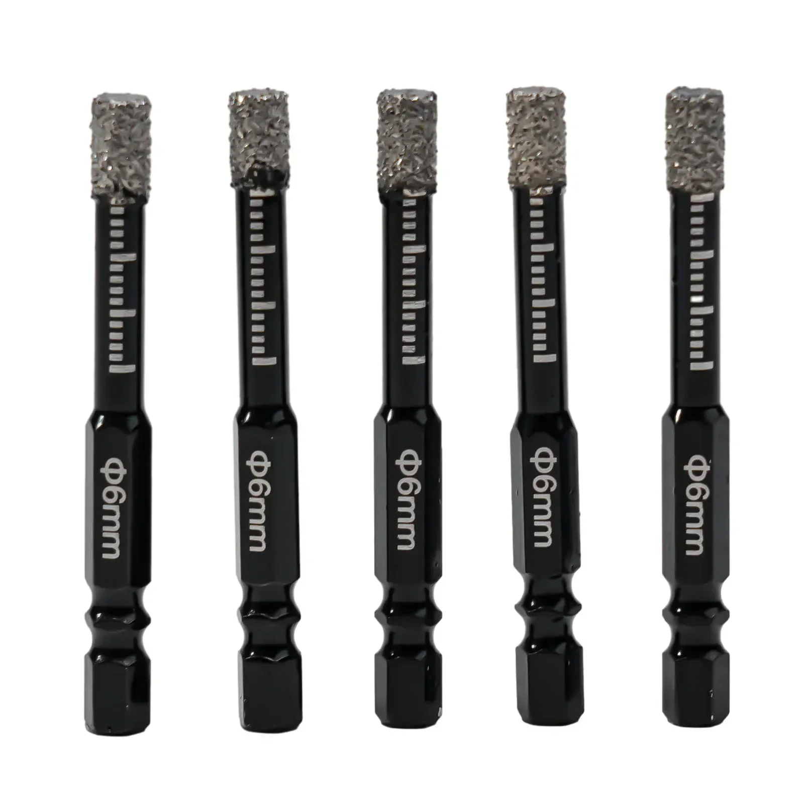 

Unleash Your Drilling Potential Vacuum Brazed Diamond Dry Drill Bits for Masonry Glass and Hard Plastic 5pcs Set