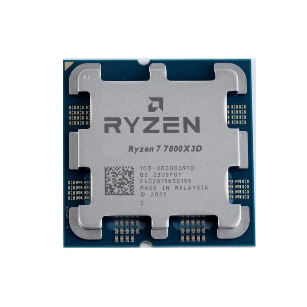 

Новый объемный Ryzen 7 7800X3D 8-ядерный 16-поточный настольный игровой процессор AM5 R7 7800X3D L3 кэш = 96 м