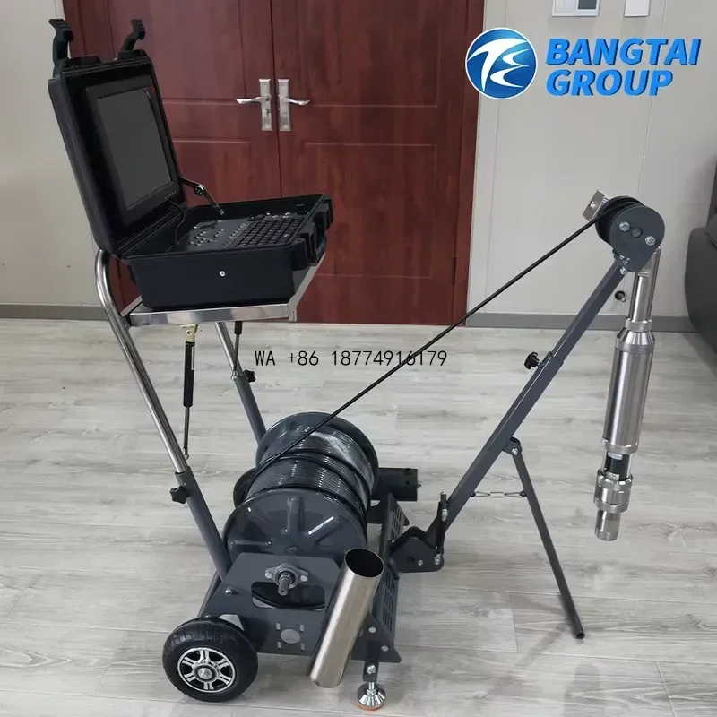 wmwmnu 360 Degree Borehole IP68 Waterproof Downhole Video System for Underground Inspection and Mineral Exploration